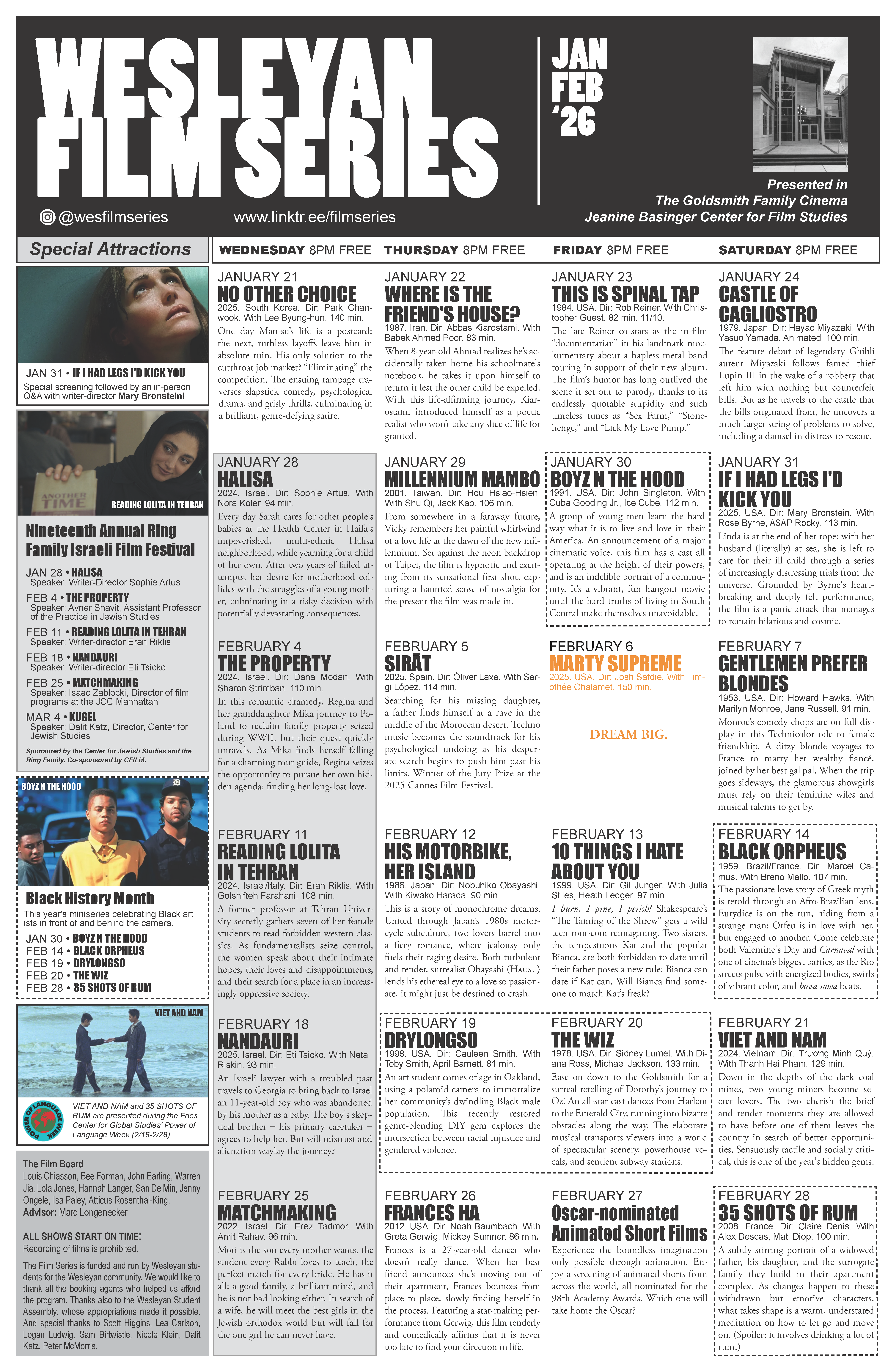 FS Calendar Spring 26 I